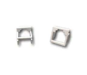 DATACOM Adaptér RJ45 na RJ12 bílá / Síťová redukce / RJ12 (RJ11) do portu RJ45 / 20 ks