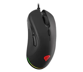 Genesis Krypton 200 RGB černá / Herní optická myš / 6400 DPI / 6 tlačítek / USB