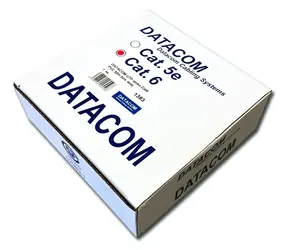 DATACOM UTP flex CAT6 50m šedá / Síťový kabel / PVC / lanko