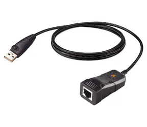 ATEN USB - RJ-45 (RS-232) černá / Sériový převodník / 1,2 m