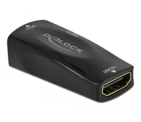 DeLock černá / Adaptér / HDMI na VGA / Audio / 1920 x 1080 / 60Hz