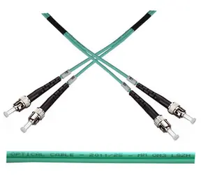 OEM Optický patch kabel duplex ST-ST 50/125 / OM3 / 5 m