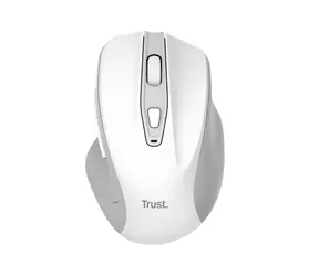 Trust Nito Silent bílá / Bezdrátová myš / optická / USB / 5 tlačítek