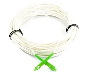 OEM SC/APC-SC/APC simplex 30 m bílý / Optický patch kabel / SM 9/125 / armovaný / LSZH