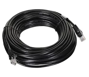 Lanberg CAT5E UTP 15m černá / Patch kabel / RJ45-RJ45