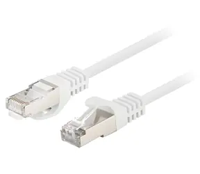 Lanberg UTP CAT6 3m bílá 10-pack / Patch kabel / RJ45-RJ45 / Fluke Passed