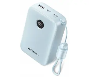 Vention 20000mAh modrá / Powerbanka / 22,5 W / USB-C / USB-A