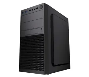 GEMBIRD Fornax K300 černá / Skříň / Micro-ATX, Mini-ITX / 2x USB3.0 / 2x USB2.0 / bez zdroje