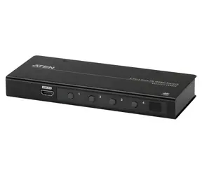 Aten True 4K / HDMI přepínač / 4 vstupy / 1 výstup / 4096×2160 px / 60 Hz / kovové tělo