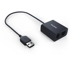 Yealink EHS40 / Adaptér pro bezdrátová sluchátka / pro T41S, T42S, T46S, T48S, T53, T53W, T54W, T57W, T58A / USB-A