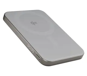 Epico UltraPack EM51 titanová / Bezdrátová powerbanka / 5000 mAh / MagSafe / Qi2 / 20W