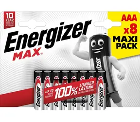 Energizer MAX AAA 1.5V alkalické / 8ks / LR03