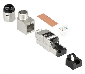 Good Connections RJ45 Cat.6A / Konektor / na kabel / rovný i lomený / S/UTP / AWG 26/1