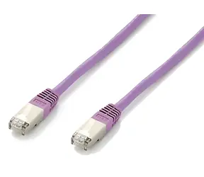 Equip CAT6A S/FTP 20m fialová / Patch kabel / LSZH / 500 MHz / 10 Gbit/s