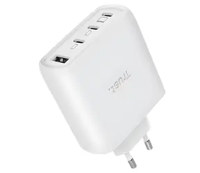 Trust Maxo 65W 4-Port bílá / Nabíječka / GaN / 65W / 1x USB-A / 3x USB-C