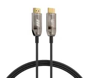 EFB HDMI 2.1 AOC / Aktivní optický kabel HDMI / 20 m / 8K 60Hz / 48 Gbit/s / černá