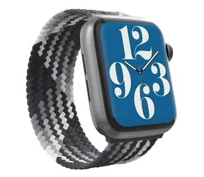 GEAR4 Řemínek Apple Watch 41/40/38mm šedá/melír / Řemínek / Nylon / Velikost S/M