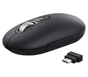 Trust Seron Slim černá / Kancelářská myš / Optická / 3200 DPI / USB + Bluetooth / 7 tlačítek