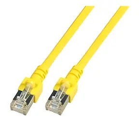 EFB Cat5e SF/UTP žlutá / Patch kabel / 5 m / RJ-45 / PVC