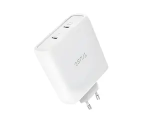 Trust Maxo 100W 2-Port bílá / Nabíječka / 100W / 2x USB-C / GaN / PD 3.0