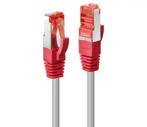 Lindy šedá / Patch kabel / Cat6 S/FTP / RJ-45 / 3 m
