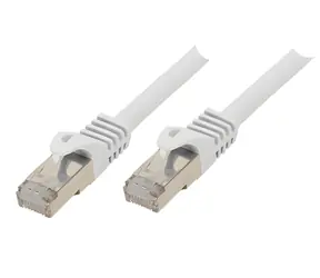 Shiverpeaks Cat.7 S/FTP bílá / Patch kabel / RJ-45 / 2 m / 600 MHz / LSZH
