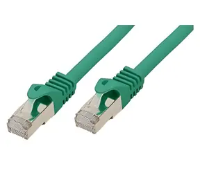 Shiverpeaks Cat7 S/FTP zelená / Patch kabel / 10 m / LSZH / 600 MHz