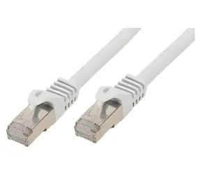 Shiverpeaks Cat7 S/FTP 10m bílá / Patch kabel / LSZH / 600 MHz / pozlacené konektory RJ-45
