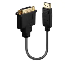 Lindy DisplayPort na DVI-D černá / Adaptér / 0,15 m / 1920×1200 / 60 Hz