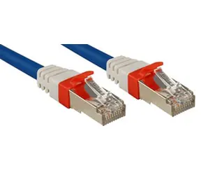 Lindy modrá / Patch kabel / Cat6a S/FTP / RJ-45 / 5 m / 10 Gbit/s