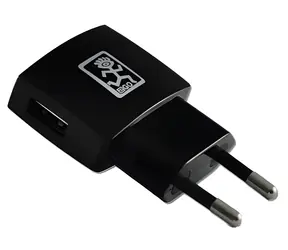 2GO černá / Síťová nabíječka / 1x USB-A / 5 W / 5 V / 1 A
