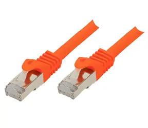 Shiverpeaks Cat7 S/FTP oranžový / Patch kabel / RJ45 / 3 m / 600 MHz