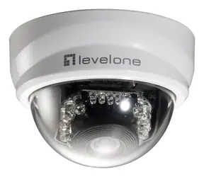 LevelOne FCS-3101 / IP kamera / Dome / 2 MP / IR 10 m / PoE / interiér