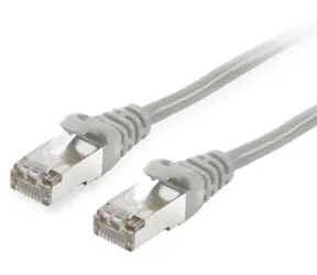 Equip šedá / Patch kabel / Cat6 S/FTP / RJ-45 / 1,5 m / PoE+