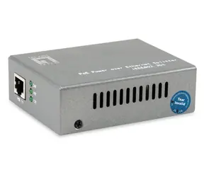 LevelOne POS-5002 / PoE splitter / 2,5 Gigabit / 60W / výstup 12/19/24V