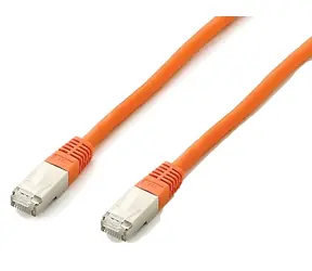 Equip Patchkabel Cat6A Platinum S/FTP oranžová / Patch kabel / RJ-45 / 1 m / LSZH