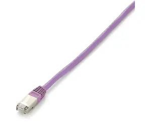 Equip Cat6 S/FTP purpurová / Patch kabel / RJ-45 / 7,5 m / 250 MHz / LSZH