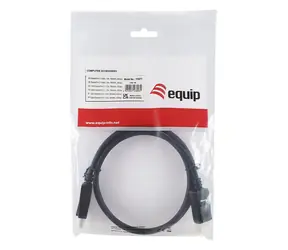 Equip černá / DisplayPort kabel / DisplayPort 2.1 / 16K/60Hz / 1 m