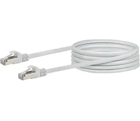 Schwaiger CAT6 bílá / Patch kabel / S/FTP / RJ-45 / 2,5m / 250MHz / 1000 Mbit/s