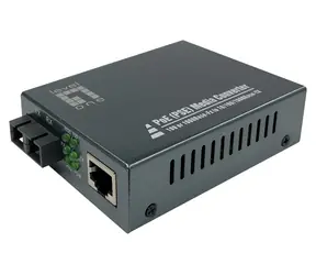 LevelOne GVT-2013 / Mediakonvertor / RJ45-SC / GE / MM / PoE 30W / 850nm / 500m