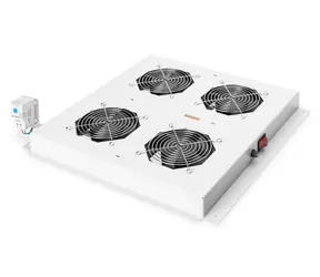DIGITUS 19" šedá / Větrací jednotka / 4 ventilátory / termostat / pro Unique, Dynamic