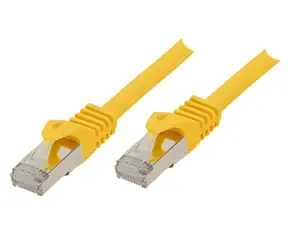 Shiverpeaks BS75511 žlutá / Patch kabel / Cat7 S/FTP / RJ-45 / 1,5 m / LSZH