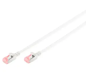 Digitus Slim šedá / Patch kabel / Cat 6 / U/FTP / 10 m / RJ-45