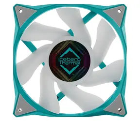 Iceberg Thermal IceGALE ARGB tyrkysová / Ventilátor / 120mm / ARGB / PWM / 2200 RPM