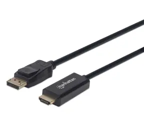 Manhattan DisplayPort - HDMI černá / Kabel / 1,8 m / 1080p / 60 Hz