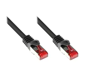 Good Connections černá / Patch kabel / Cat.6 / S/FTP / 5m / 250MHz
