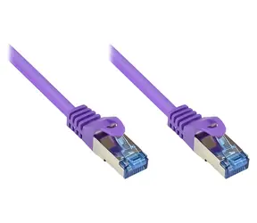 Good Connections SFTP CAT6A 3m fialová / Patch kabel / RJ45-RJ45