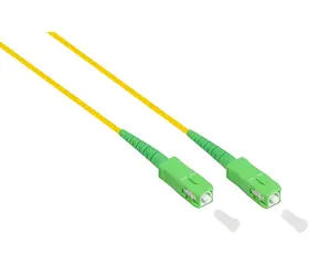 Good Connections LC/SC 15m žlutá / Optický patchkabel / OS2 9/125 SM / Simplex / LSZH