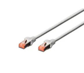 Digitus šedá / Patch kabel / Cat6 S/FTP / RJ45 / 1,5 m / LSZH