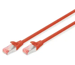 Digitus CAT 6 S/FTP červená / Patch kabel / 3 m / RJ-45 / LSZH / 250 MHz